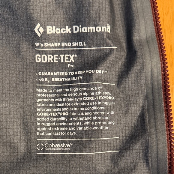 Black Diamond Sharp End Shell Jacket - Picture 3 of 9